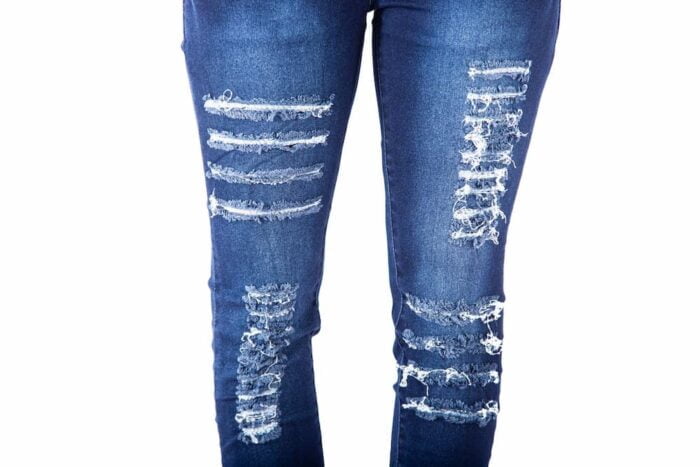 Azure Accidental High Waist Jeans