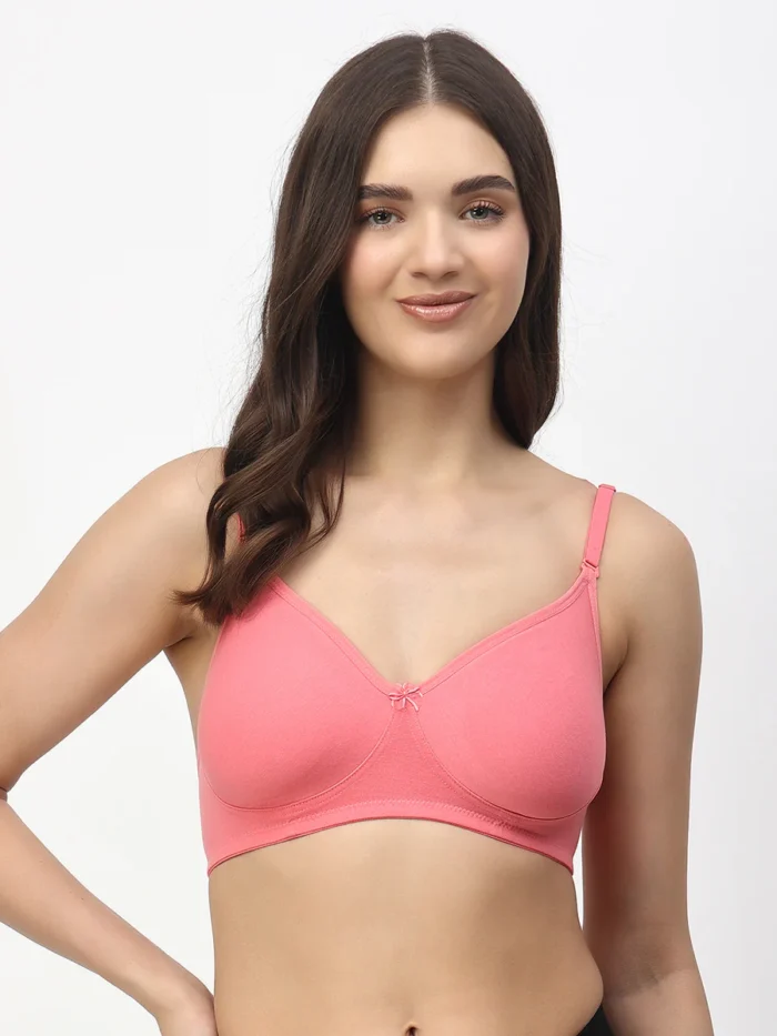 Floret Bra Alia in Rose - medium coverage | Seamless