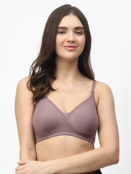 Alia Floret Bra in wood