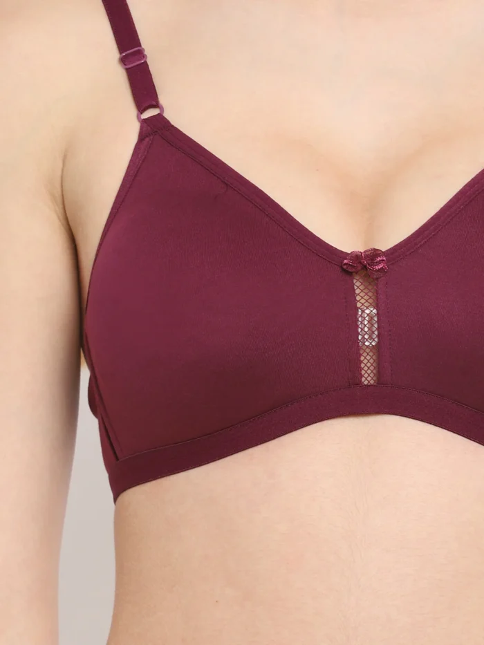 Floret Everyday Non-Wired Non-Padded TShirt Bra katrina in wine tshirt bra katrina